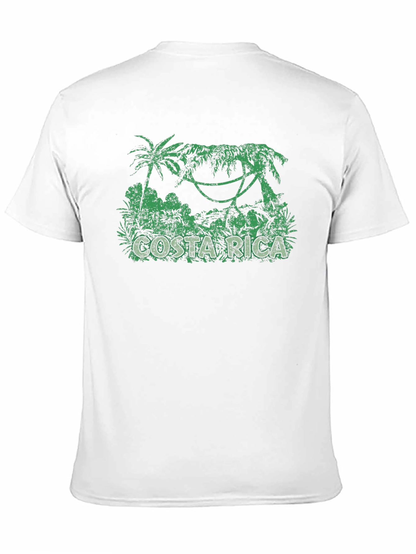 Costa Rica Graphic T-Shirt - Jungle Print Tee