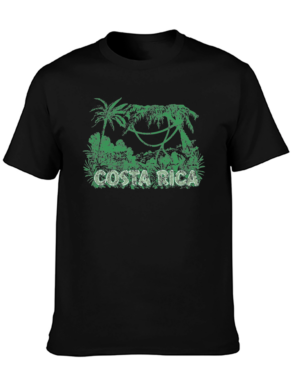 Costa Rica Graphic T-Shirt - Jungle Print Tee