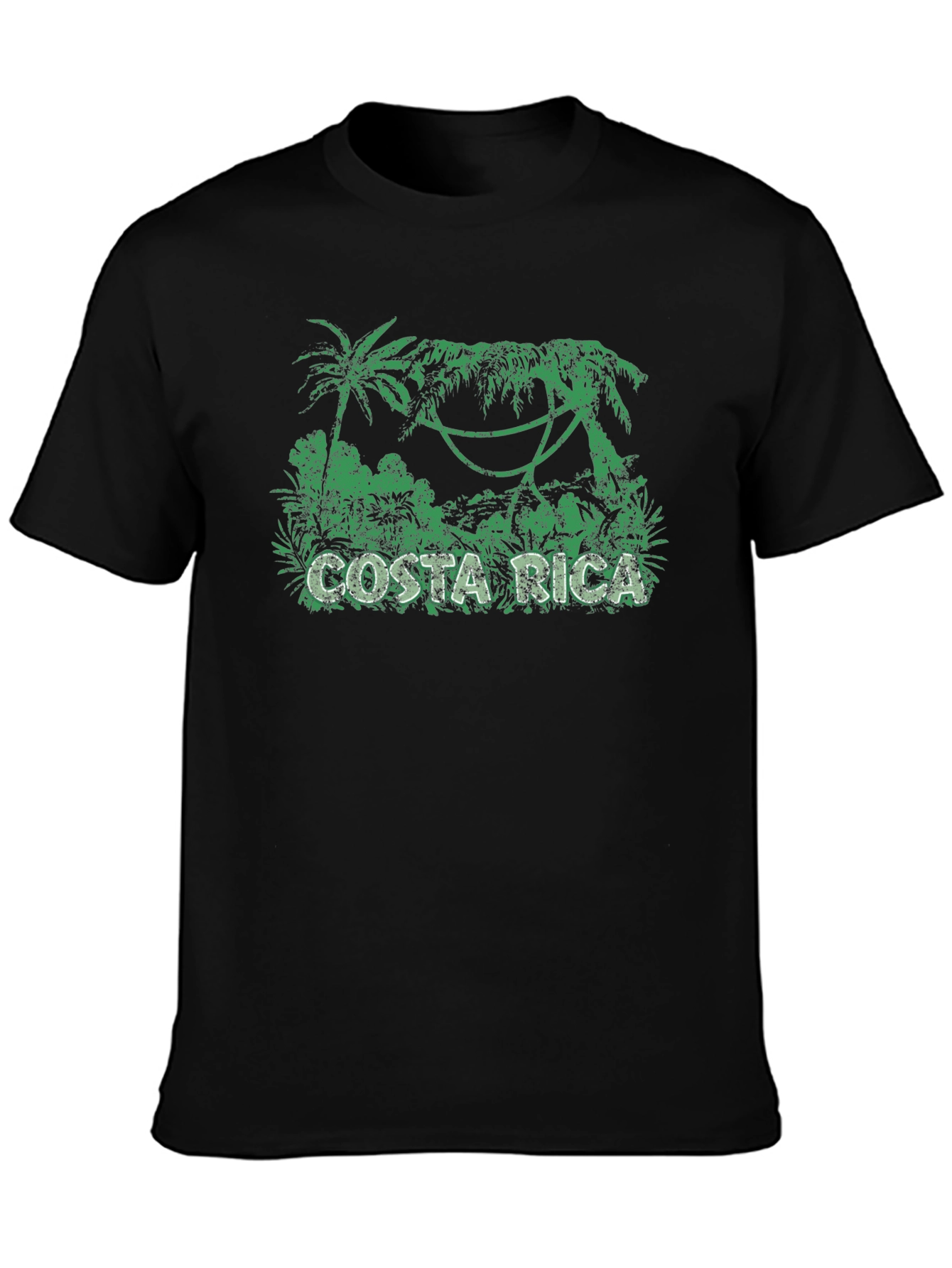Costa Rica Graphic T-Shirt - Jungle Print Tee