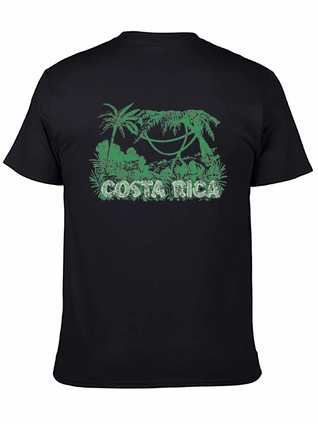 Costa Rica Graphic T-Shirt - Jungle Print Tee