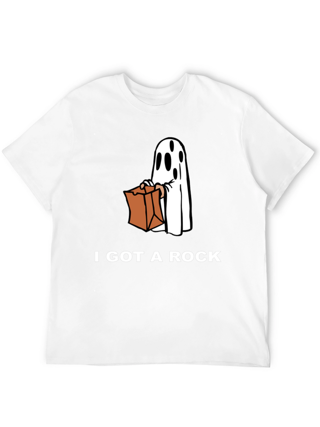 I Got a Rock T-Shirt Halloween Ghost
