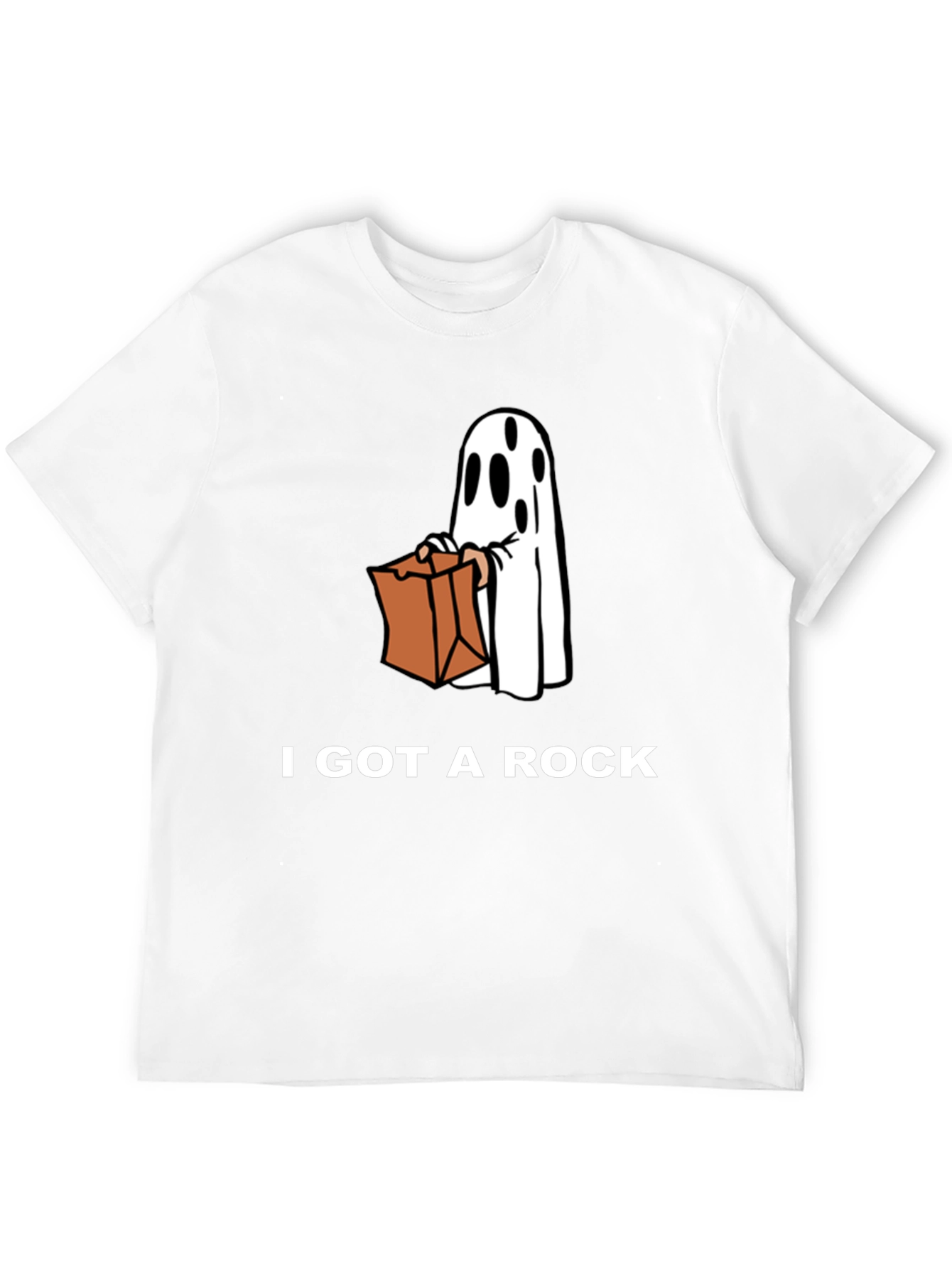 I Got a Rock T-Shirt Halloween Ghost