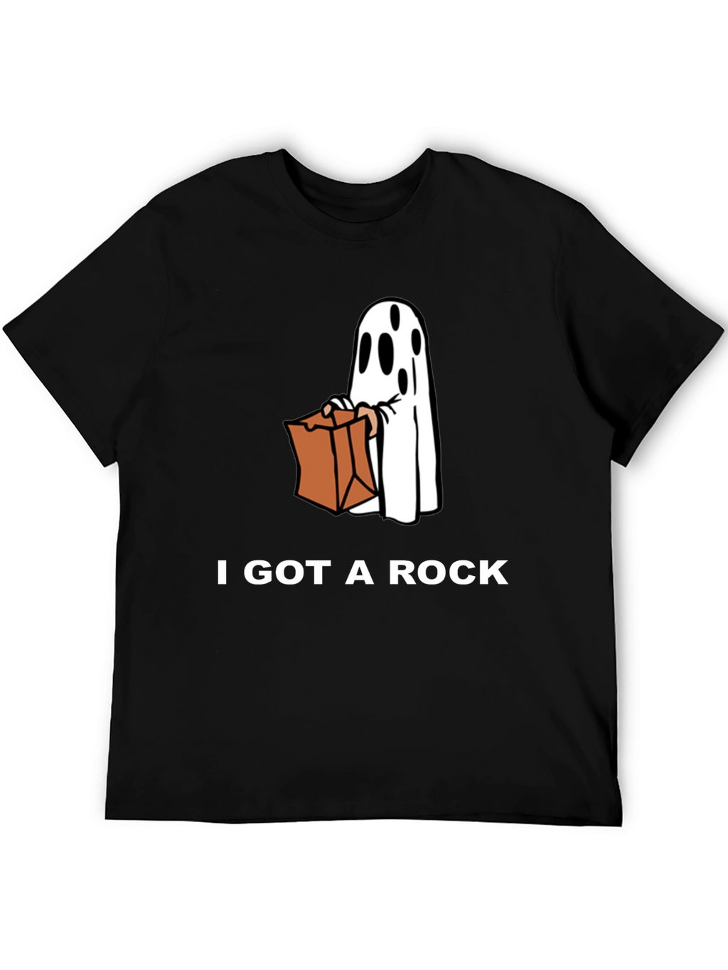 I Got a Rock T-Shirt Halloween Ghost