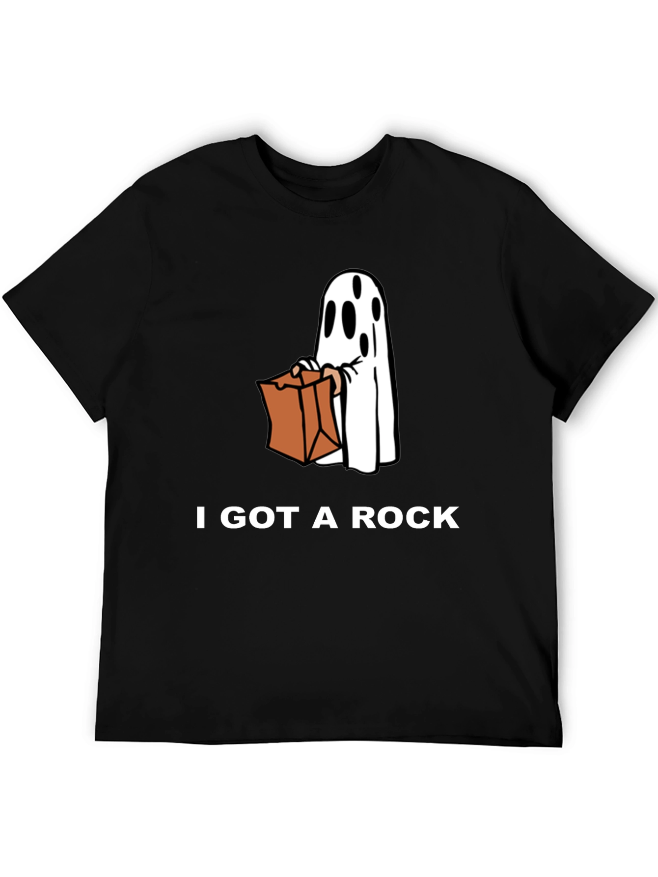 I Got a Rock T-Shirt Halloween Ghost