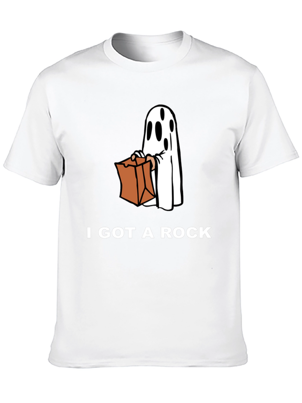 I Got a Rock T-Shirt Halloween Ghost