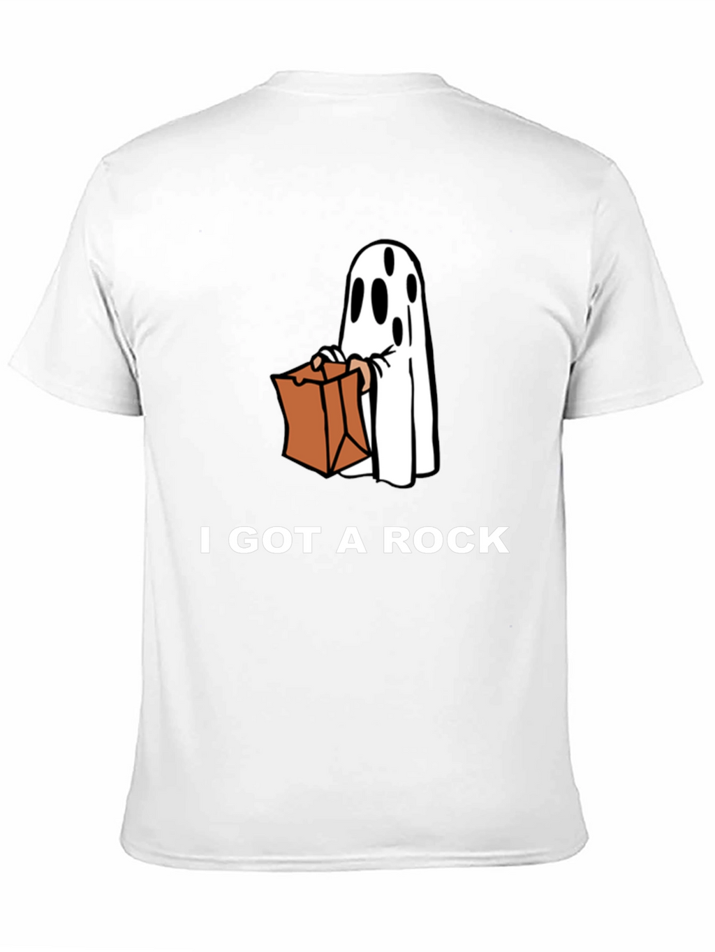 I Got a Rock T-Shirt Halloween Ghost