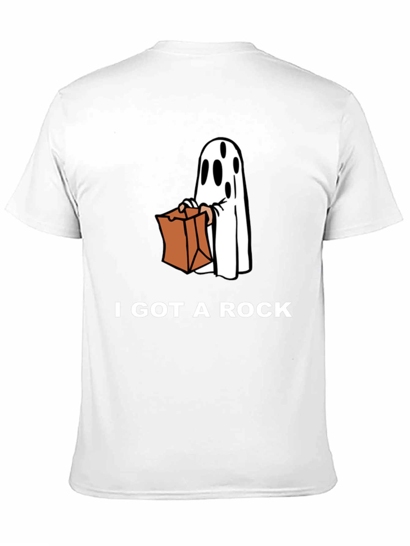 I Got a Rock T-Shirt Halloween Ghost