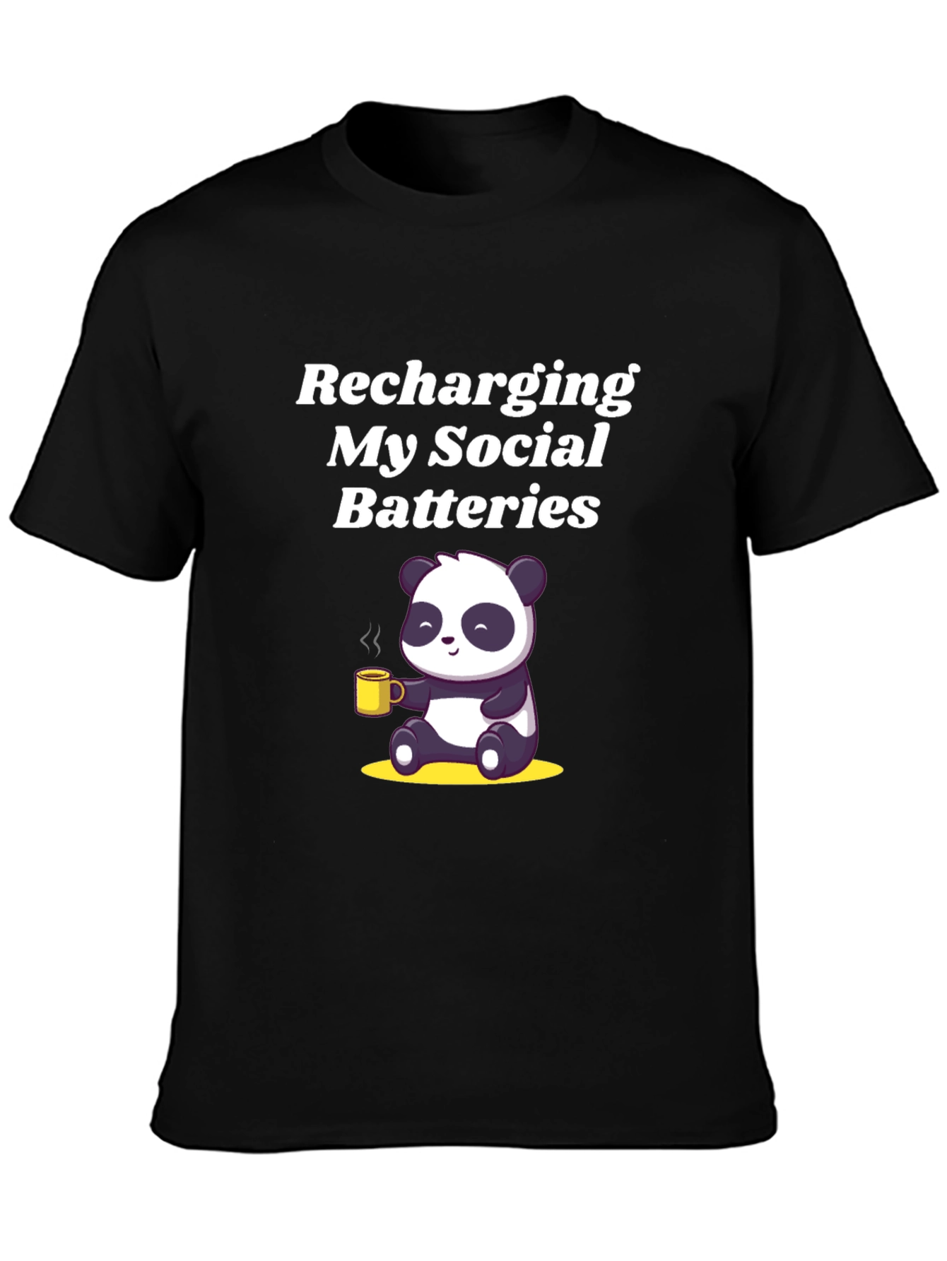 Recharging Social Batteries Graphic Tee