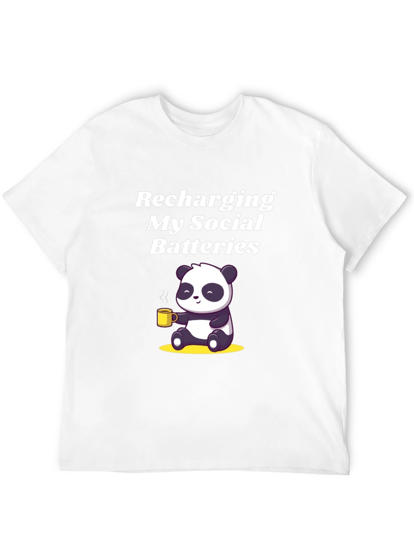 Recharging Social Batteries Graphic Tee
