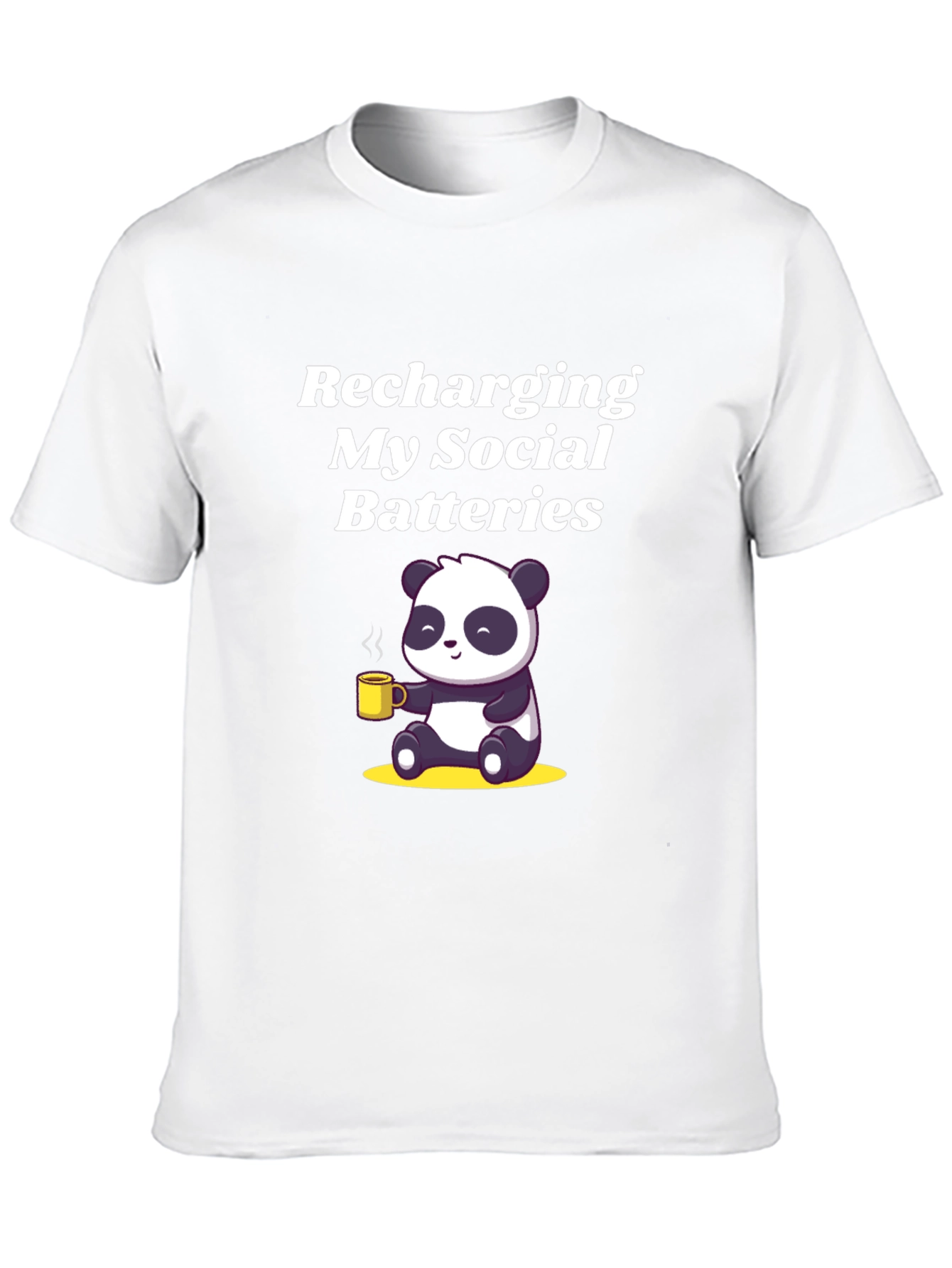 Recharging Social Batteries Graphic Tee