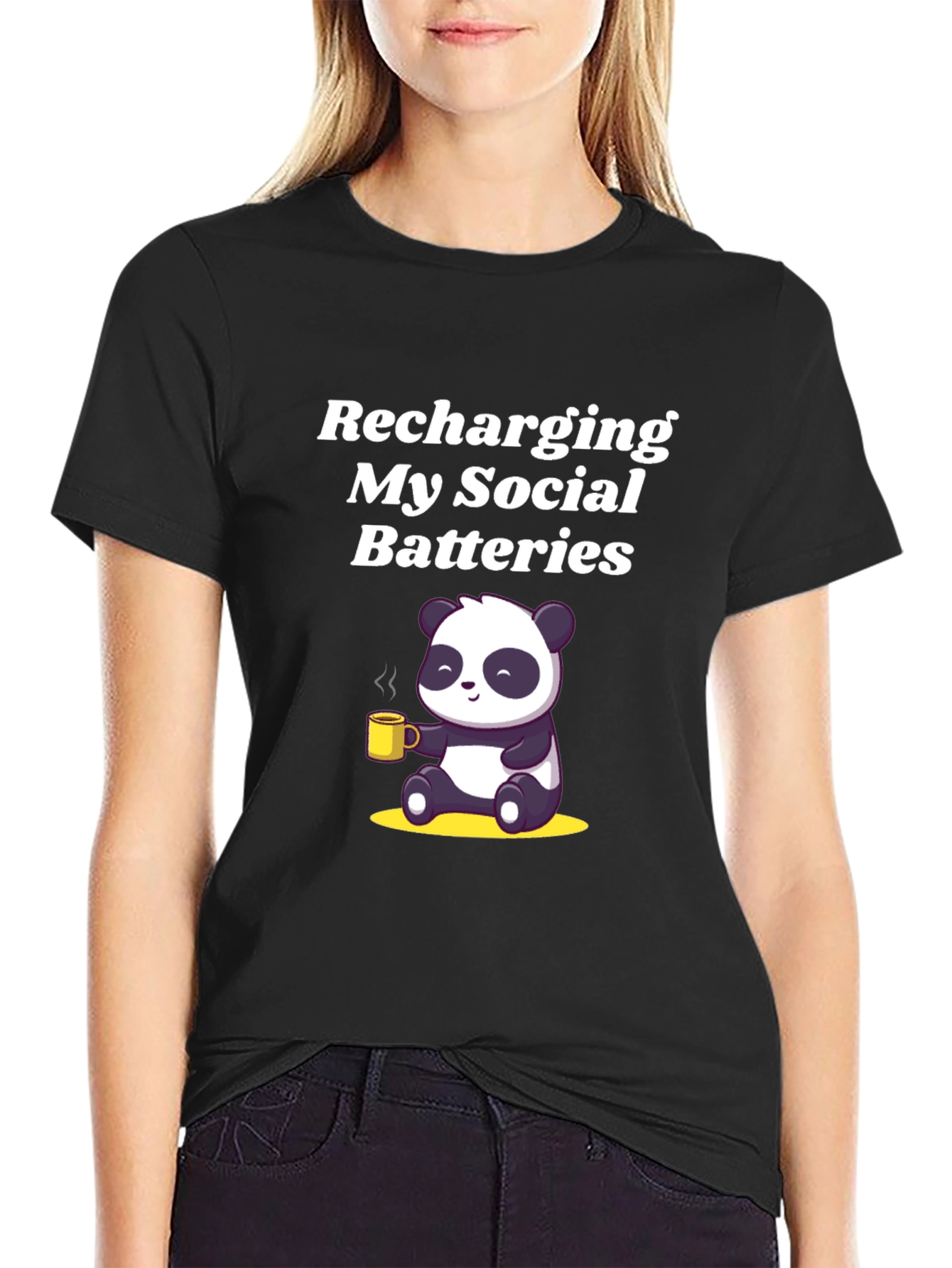 Recharging Social Batteries Graphic Tee