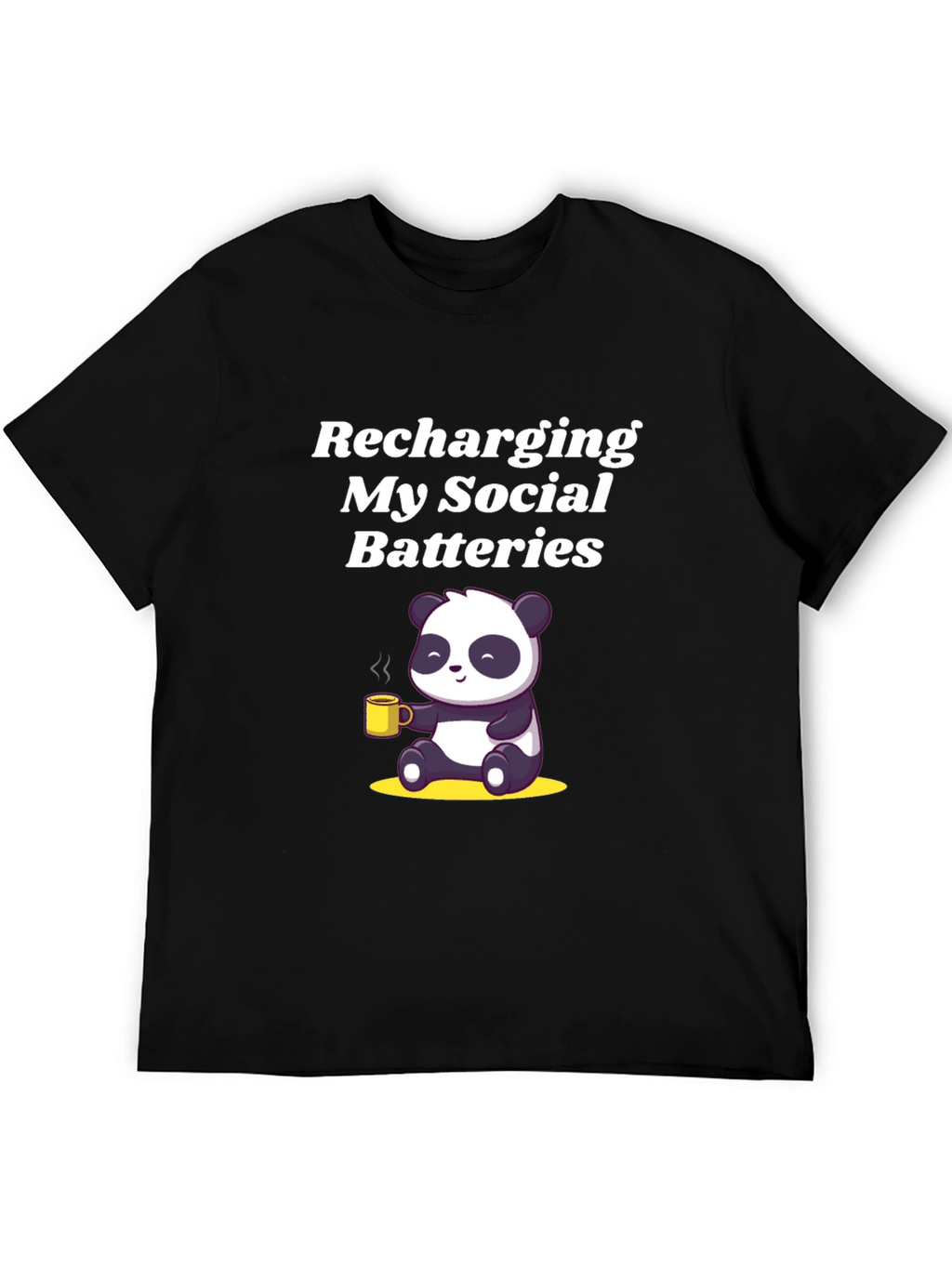 Recharging Social Batteries Graphic Tee