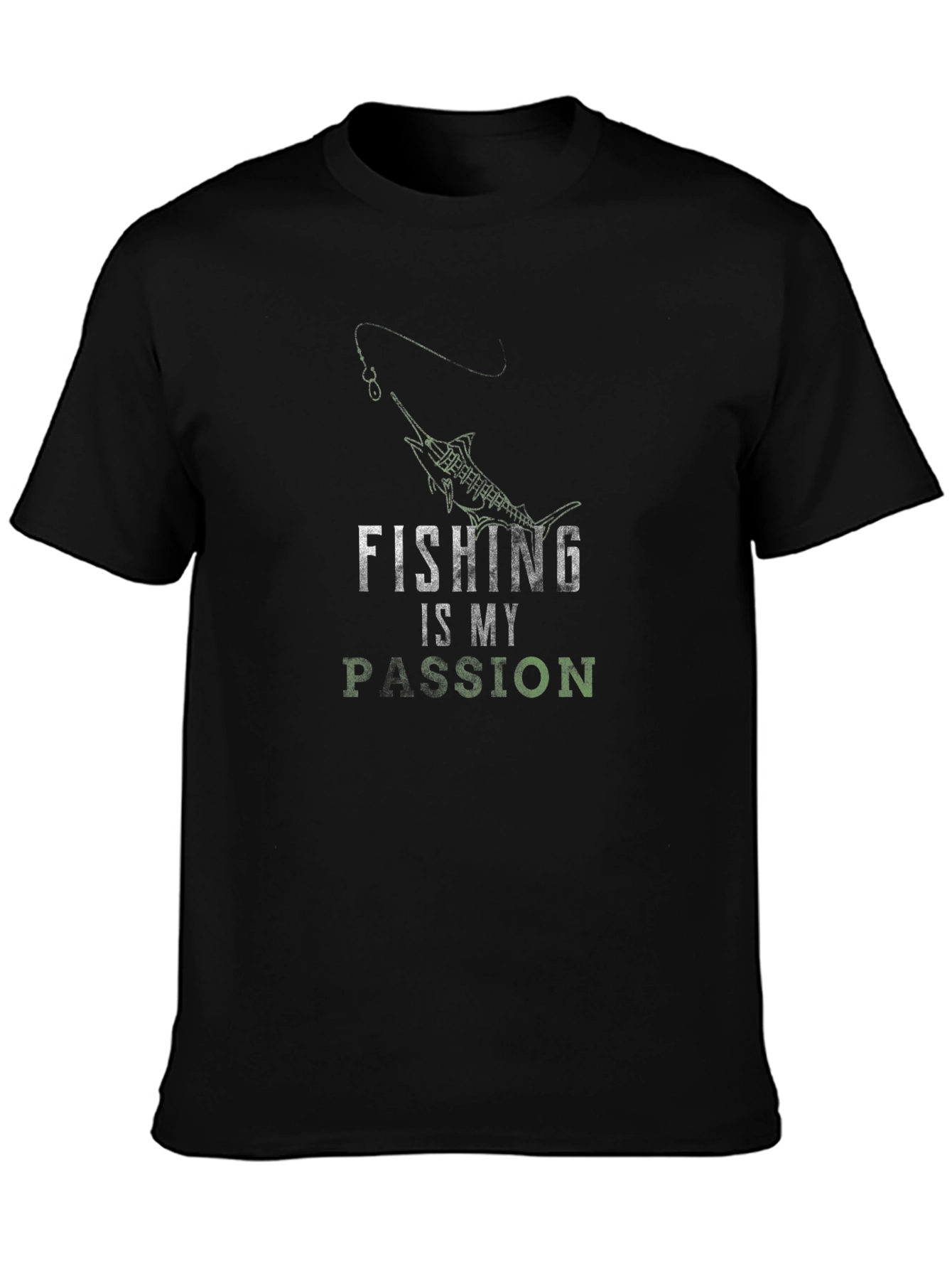 Fishing is My Passion Graphic T-Shirt