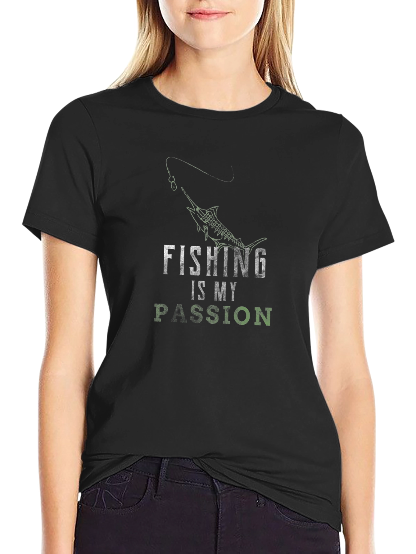 Fishing is My Passion Graphic T-Shirt