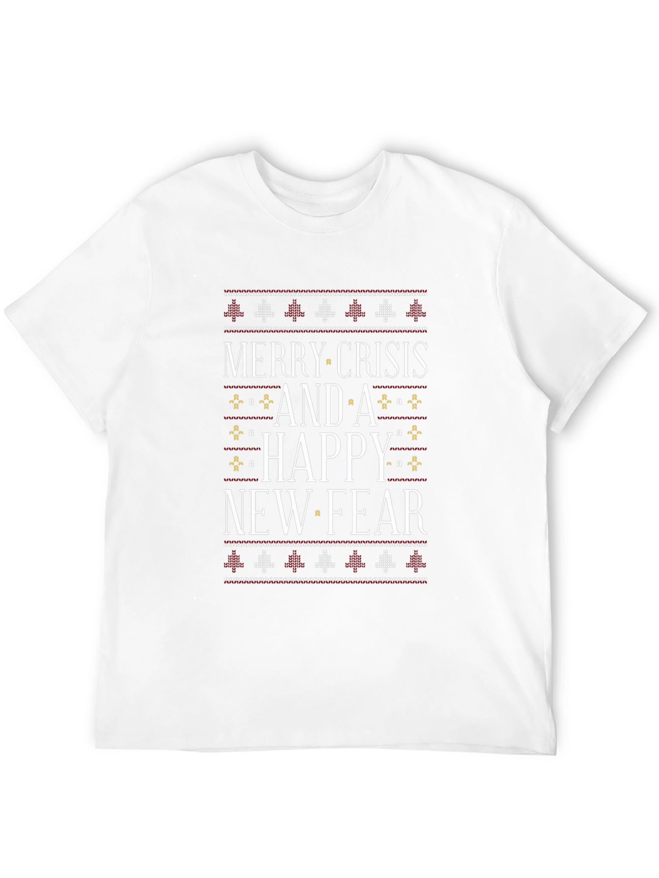 Merry Crisis & Happy New Fear Graphic Tee