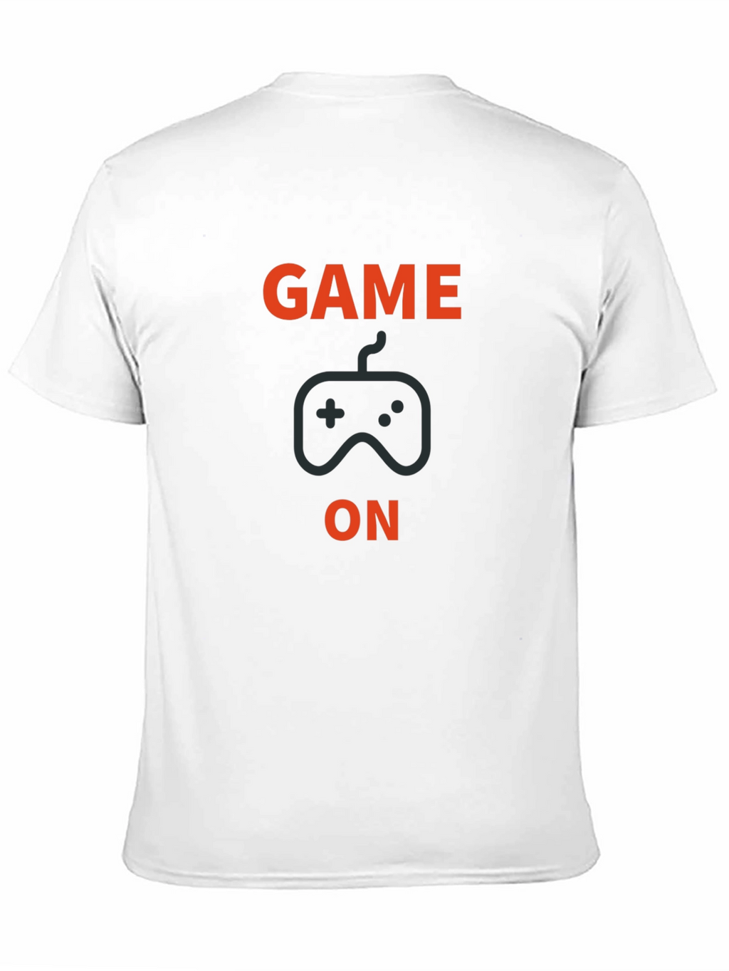Game On Graphic Print Crew Neck T-Shirt