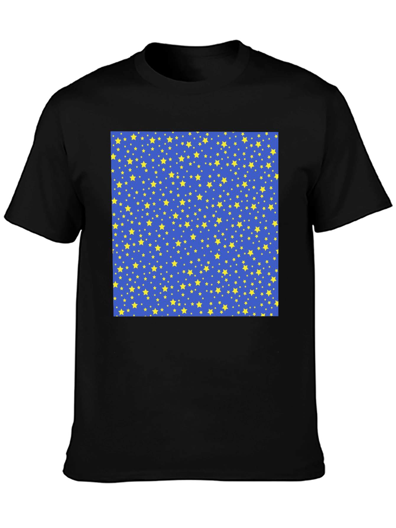 Starry Night Patterned T-Shirt