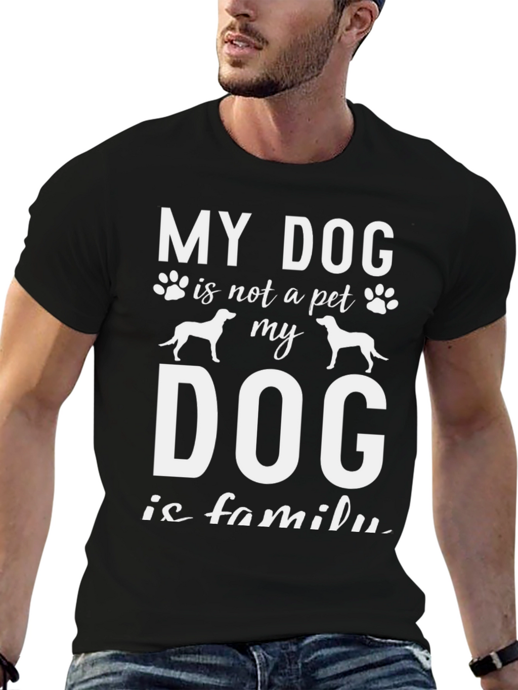 My Dog is Family Graphic Tee