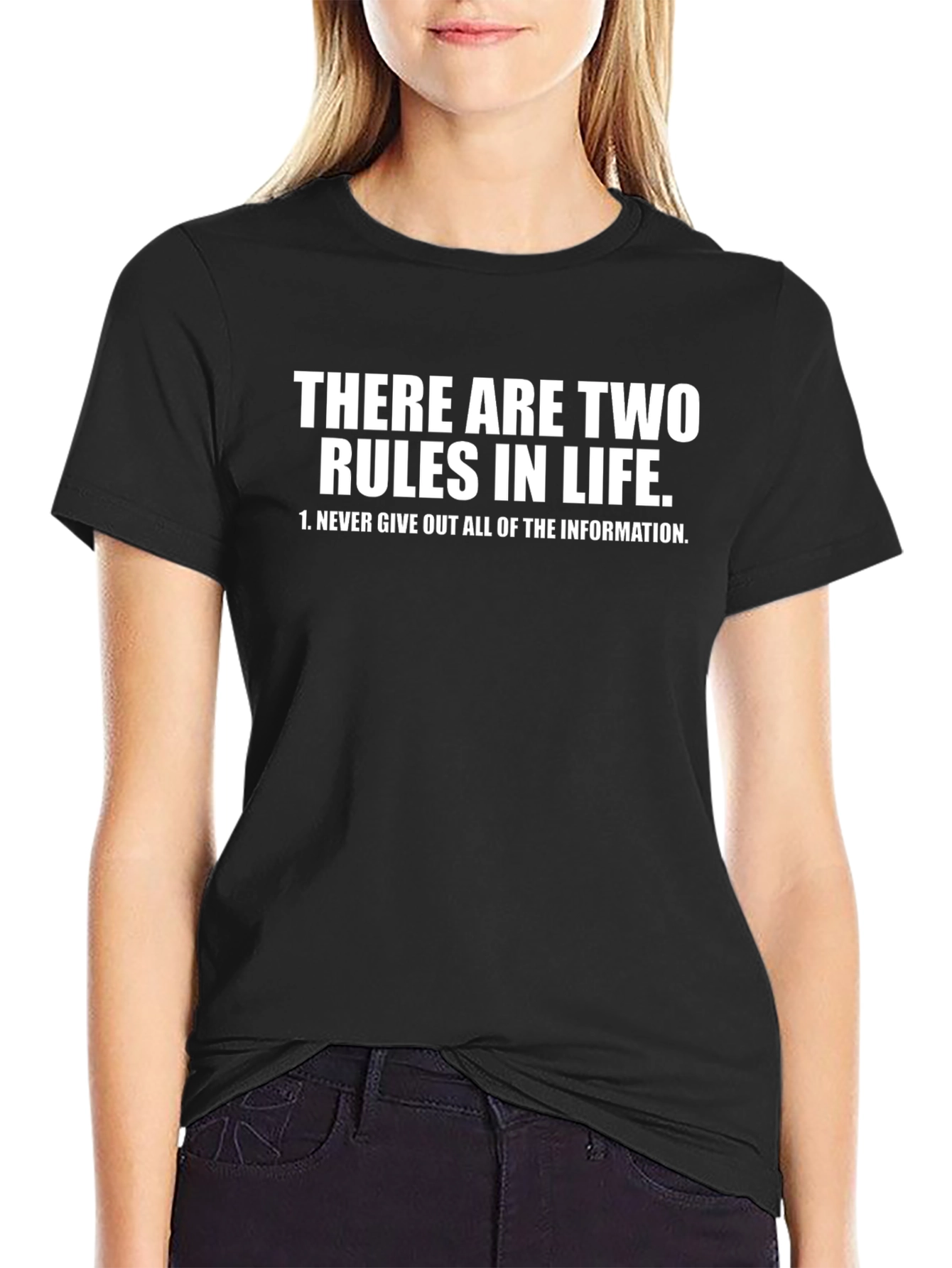 Rules In Life Graphic T-Shirt