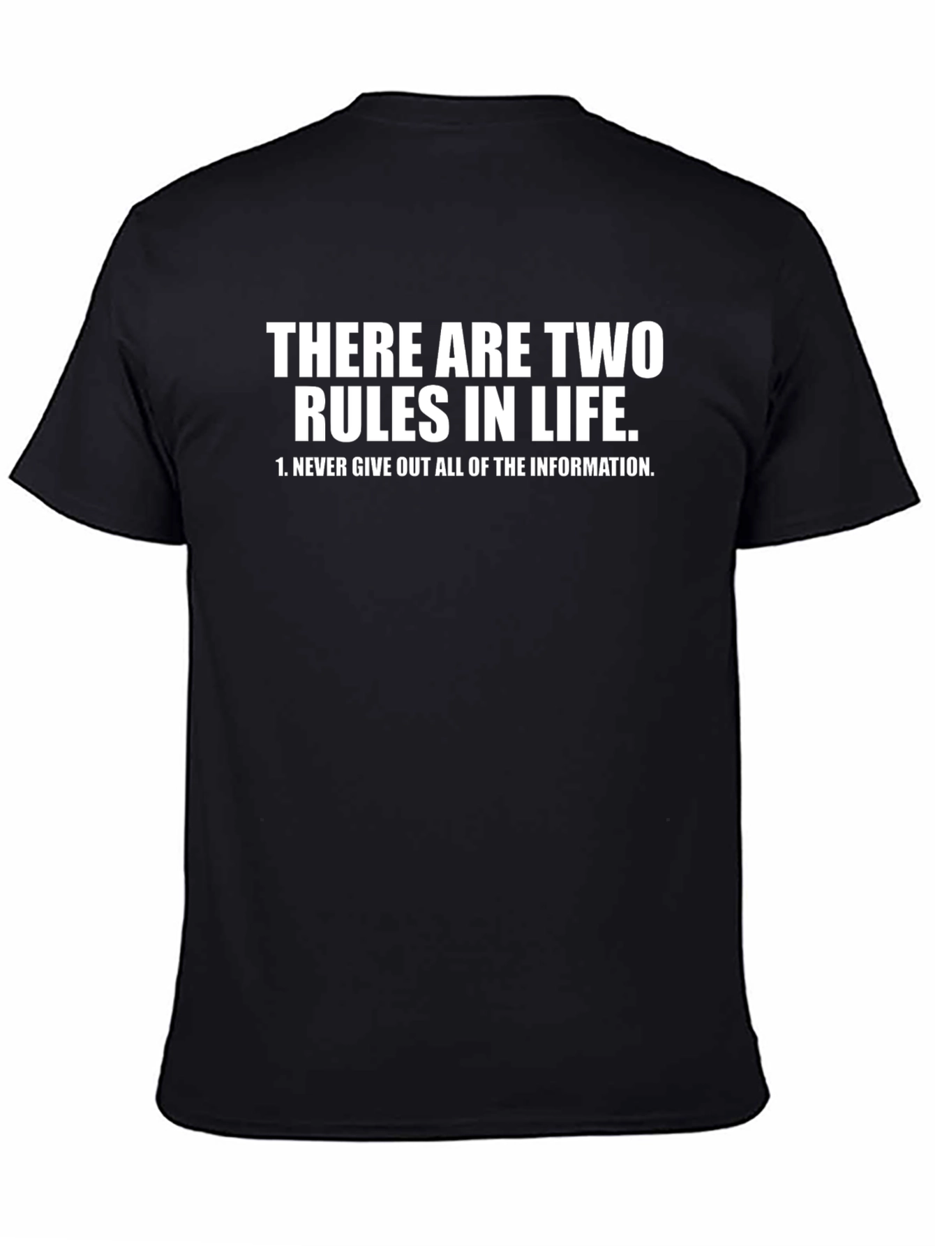 Rules In Life Graphic T-Shirt