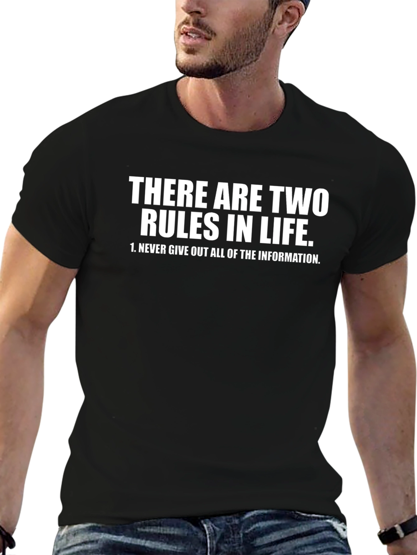 Rules In Life Graphic T-Shirt