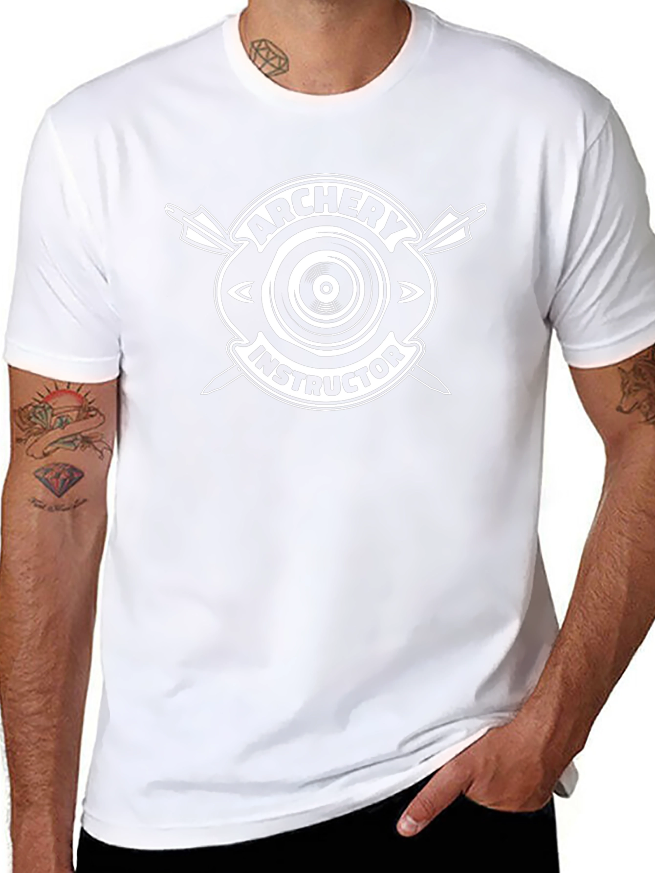 Archery Instructor Black T-Shirt