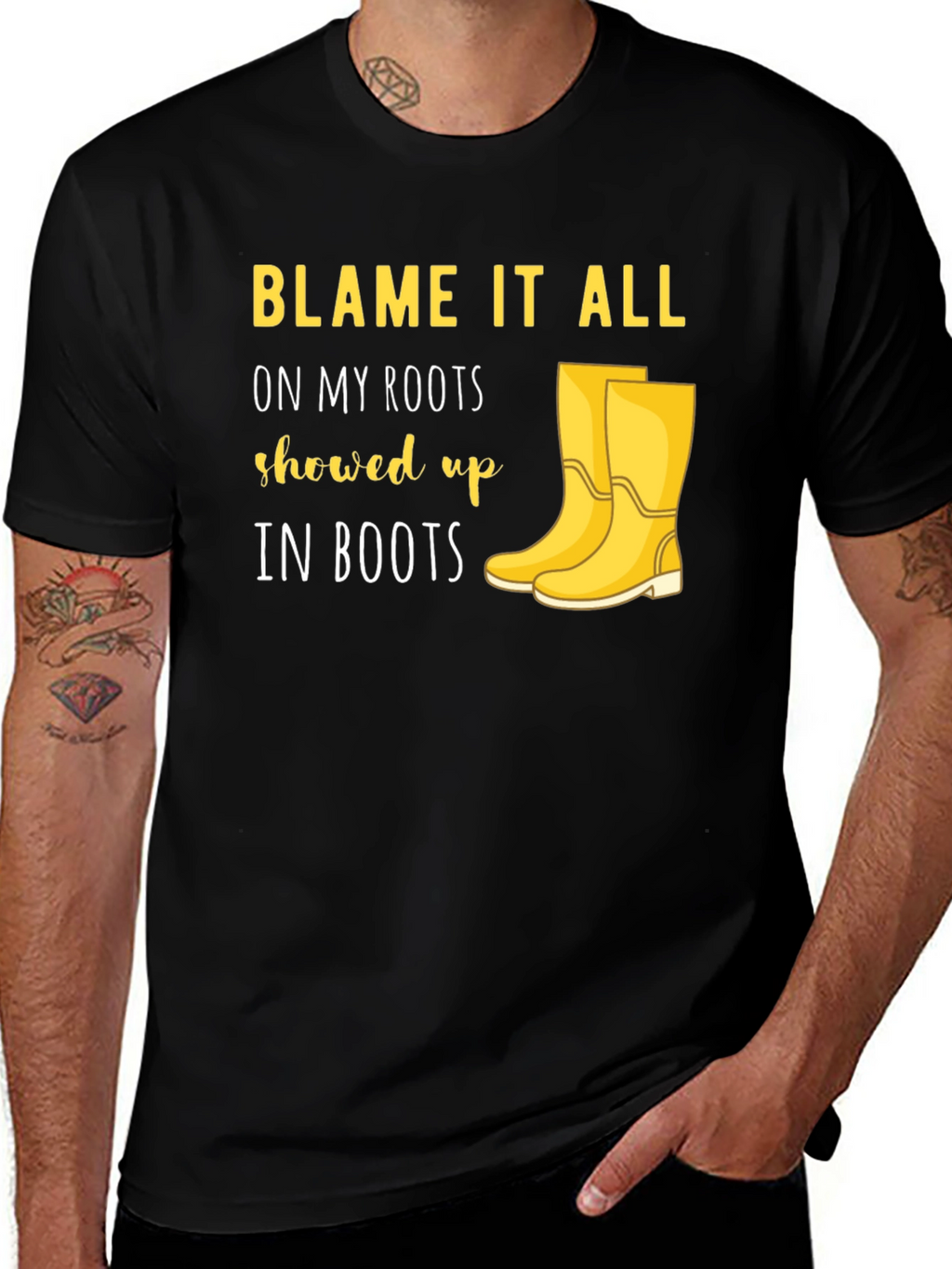 Blame it on My Roots T-Shirt