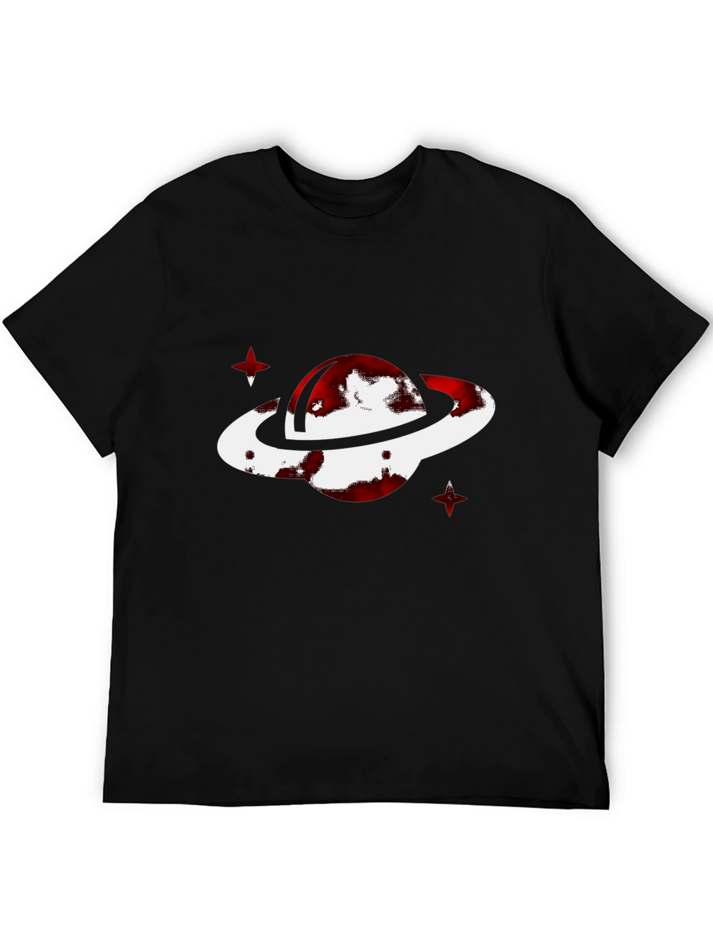 Planet Graphic T-Shirt - Black