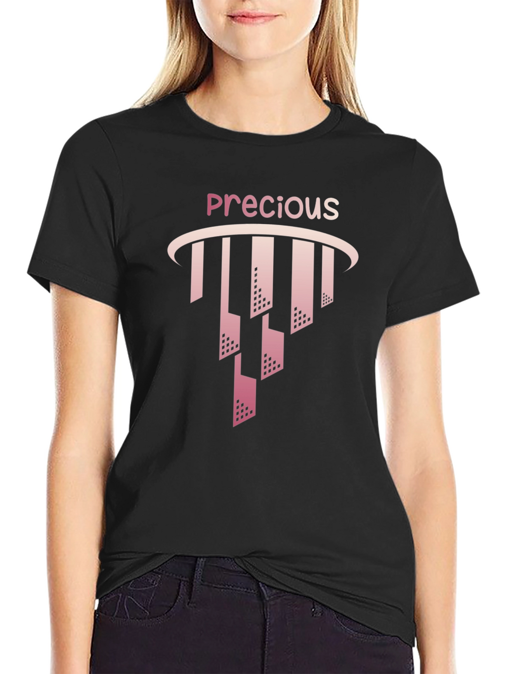Precious Gradient Graphic Tee