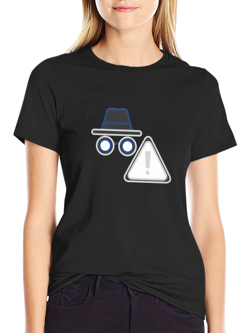 Incognito Mode Black T-Shirt