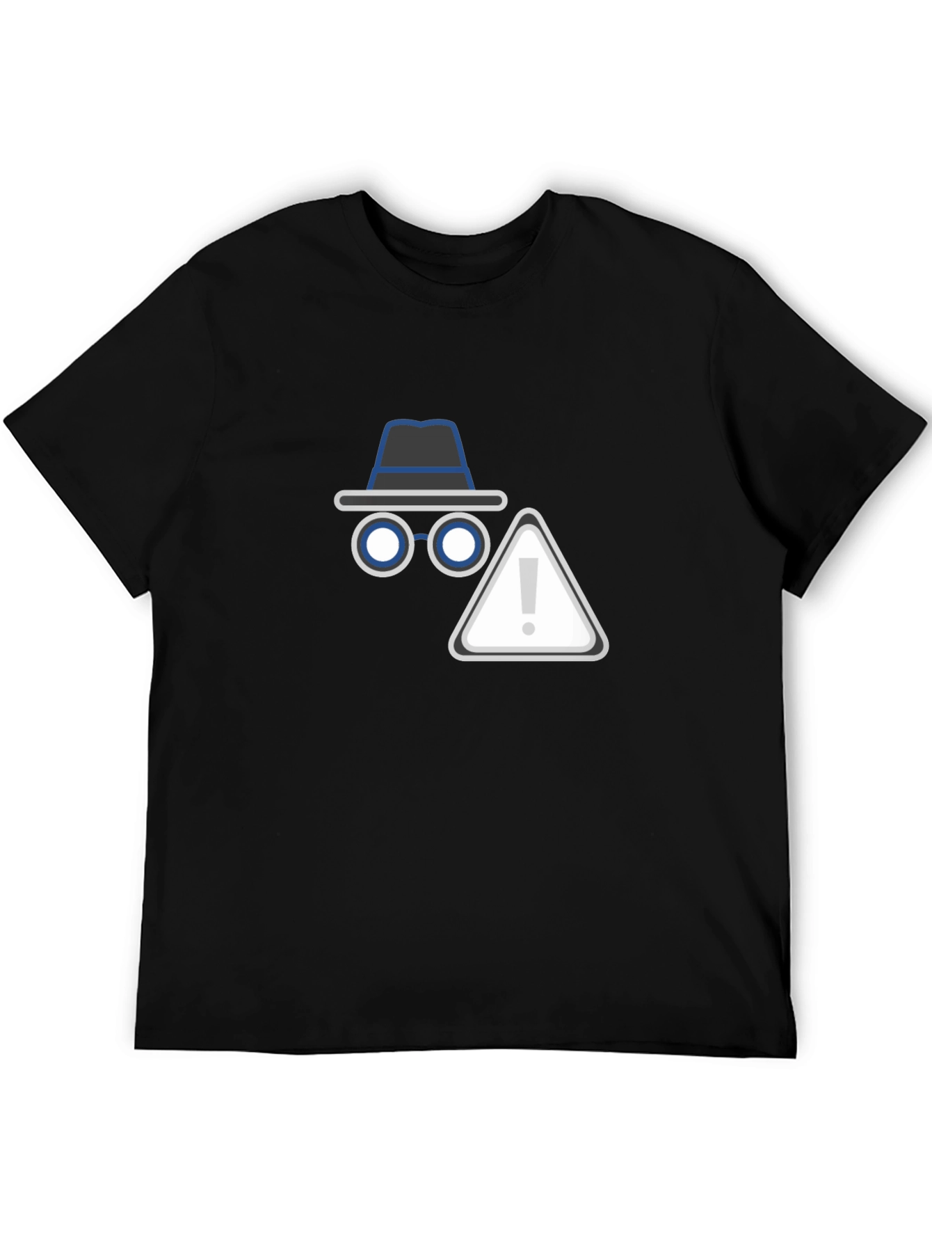Incognito Mode Black T-Shirt