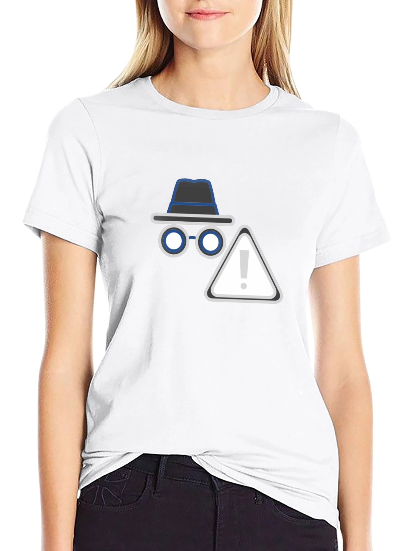 Incognito Mode Black T-Shirt