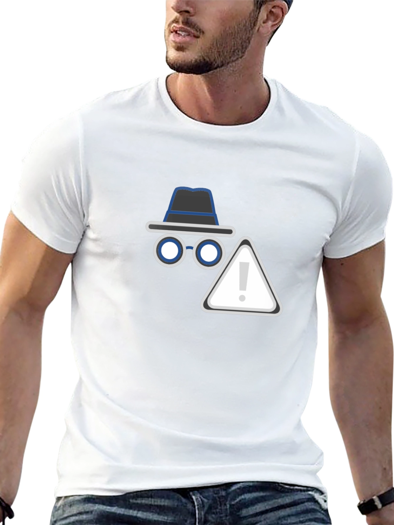 Incognito Mode Black T-Shirt