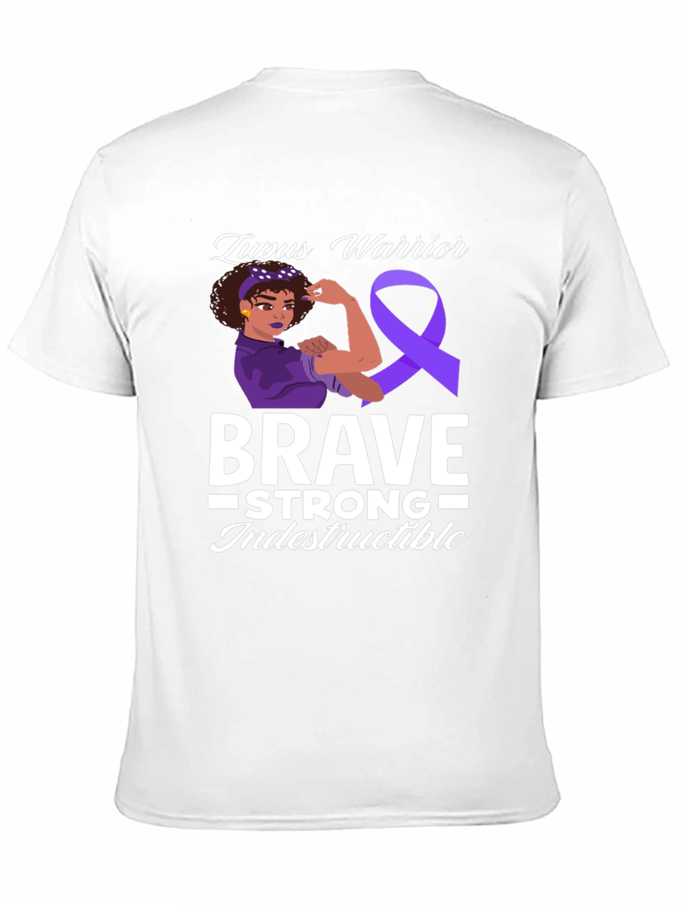 Lupus Warrior T-Shirt Brave Strong Indestructible