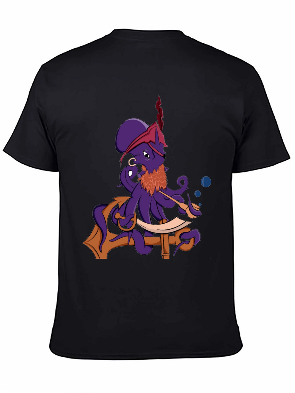Pirate Octopus T-Shirt - Nautical Adventure