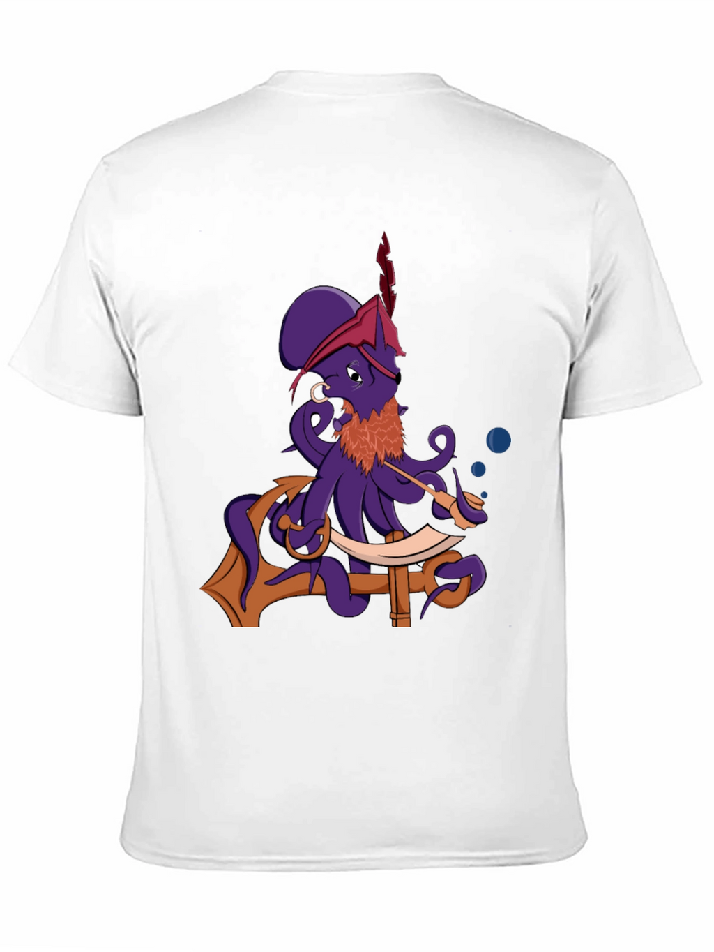 Pirate Octopus T-Shirt - Nautical Adventure