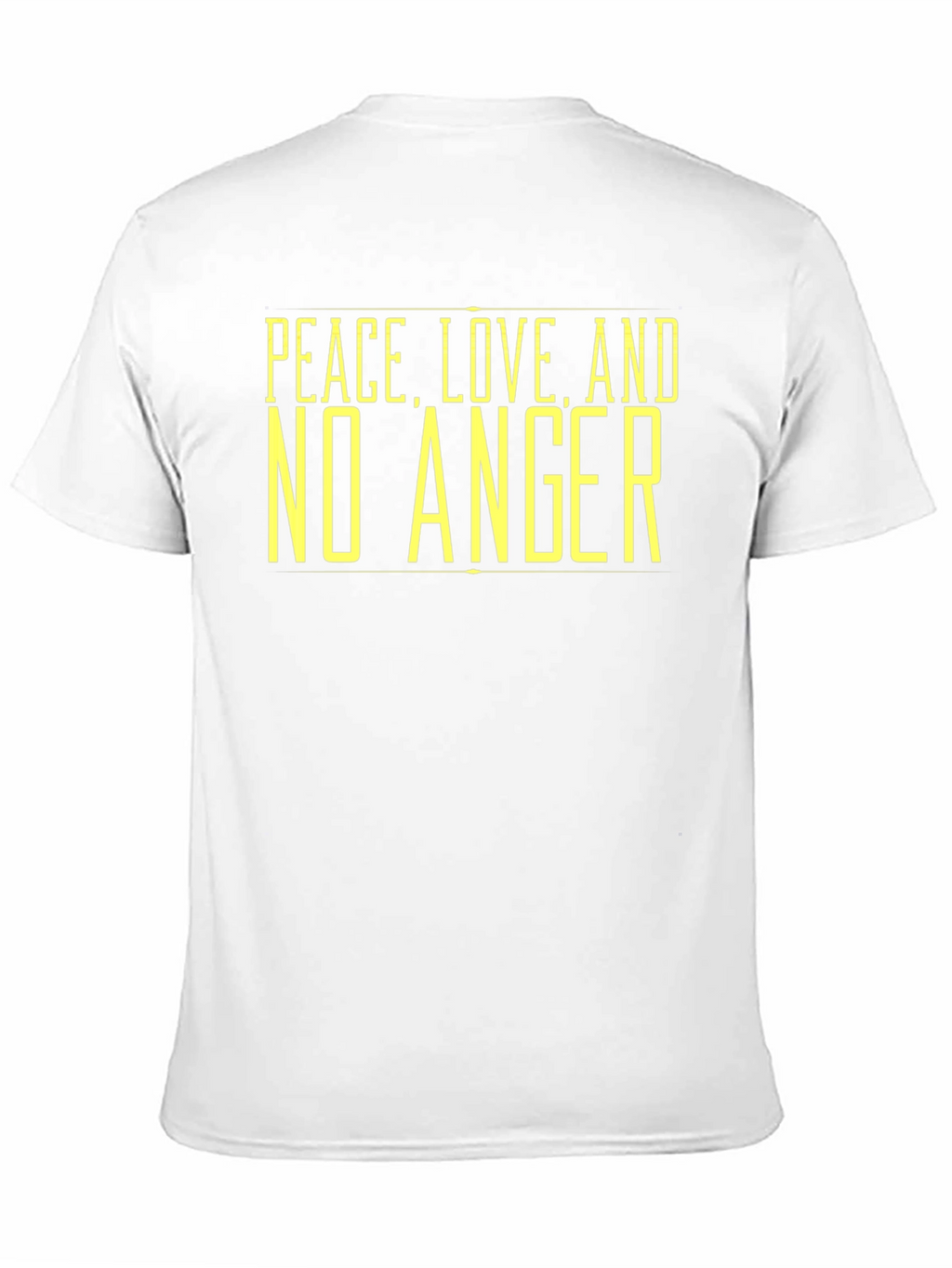 Peace Love and No Anger Graphic Tee