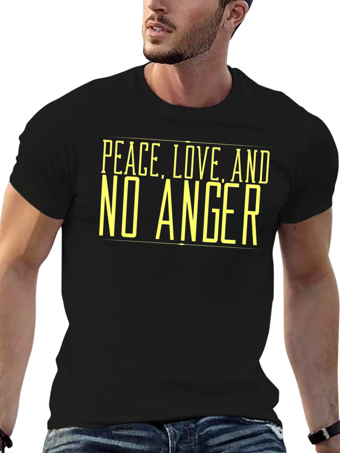 Peace Love and No Anger Graphic Tee