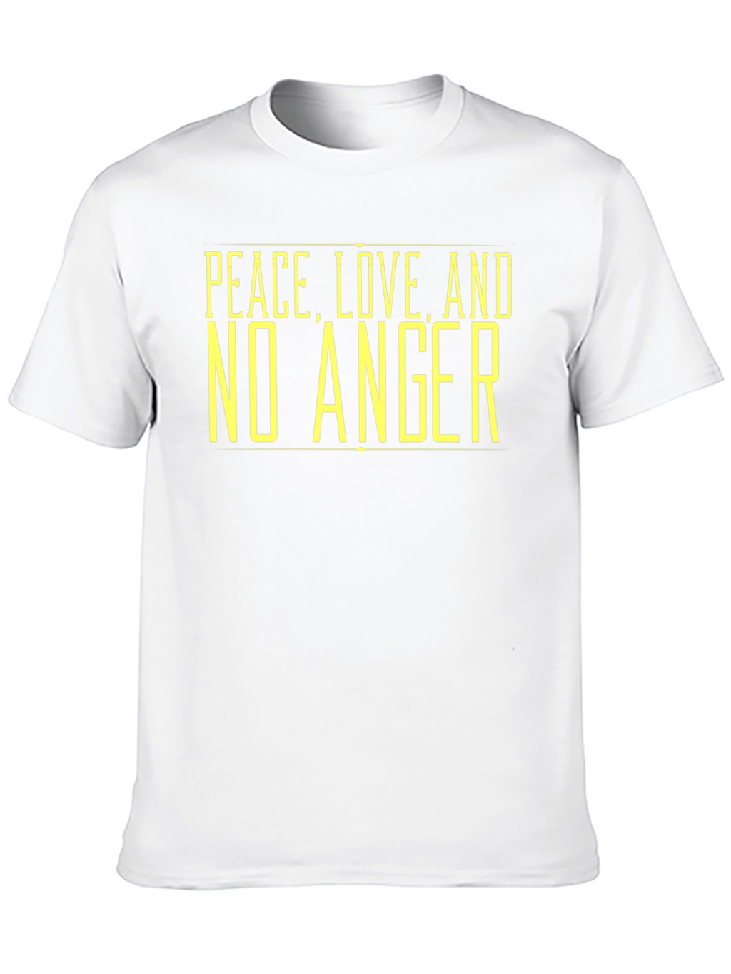 Peace Love and No Anger Graphic Tee