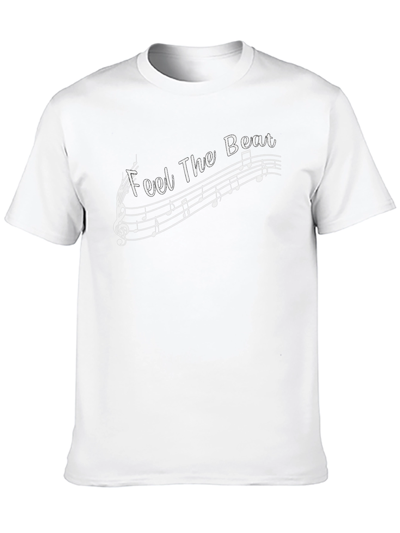Feel the Beat T-Shirt - Music Lover Tee