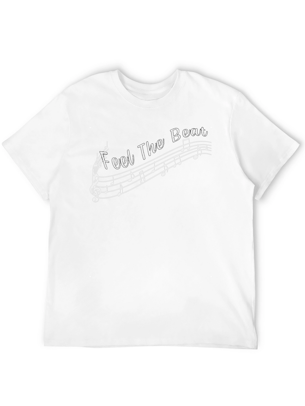 Feel the Beat T-Shirt - Music Lover Tee