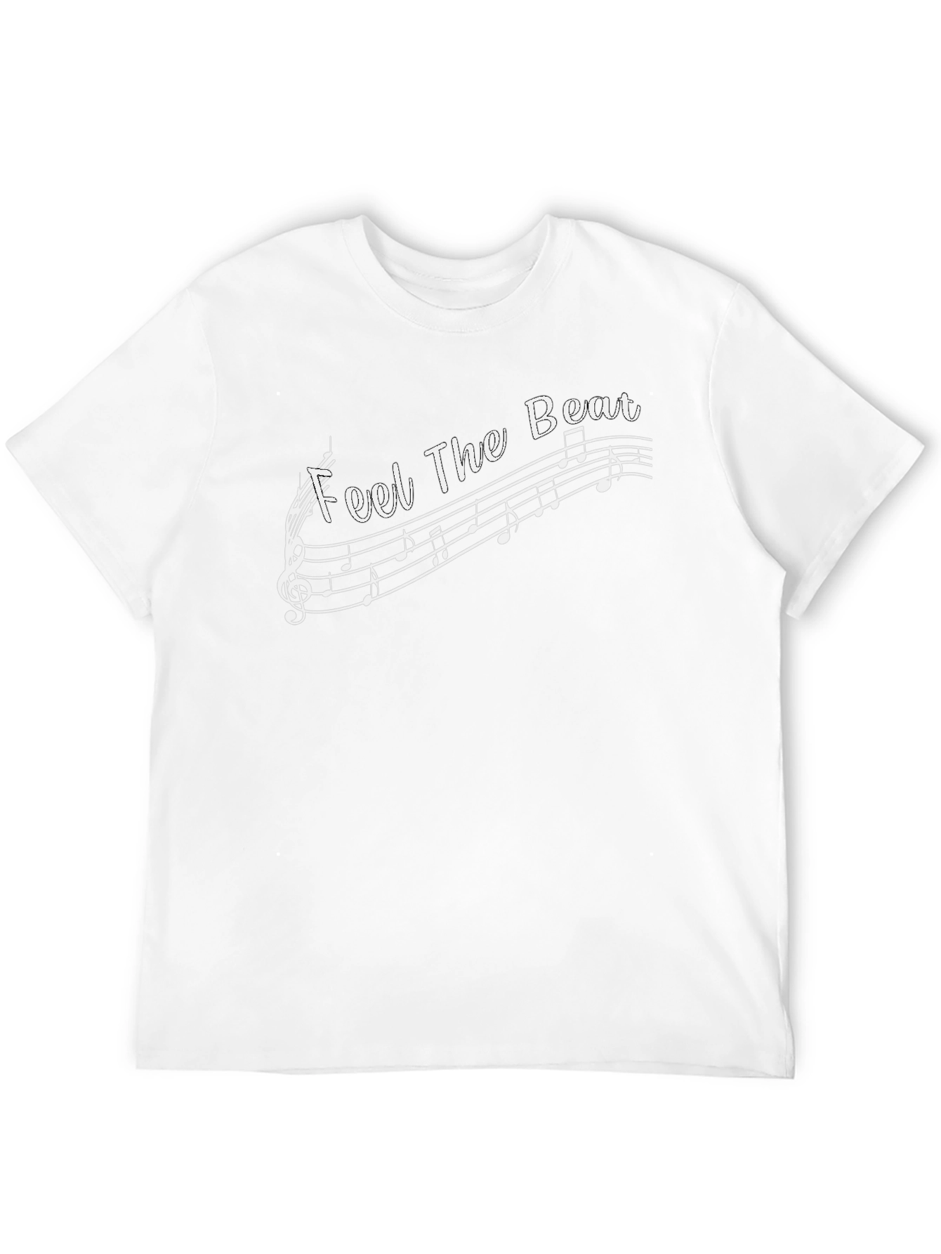 Feel the Beat T-Shirt - Music Lover Tee