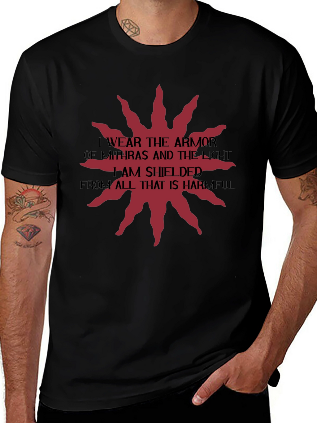 Mithras Armor Shielded T-Shirt Dark Souls Inspired