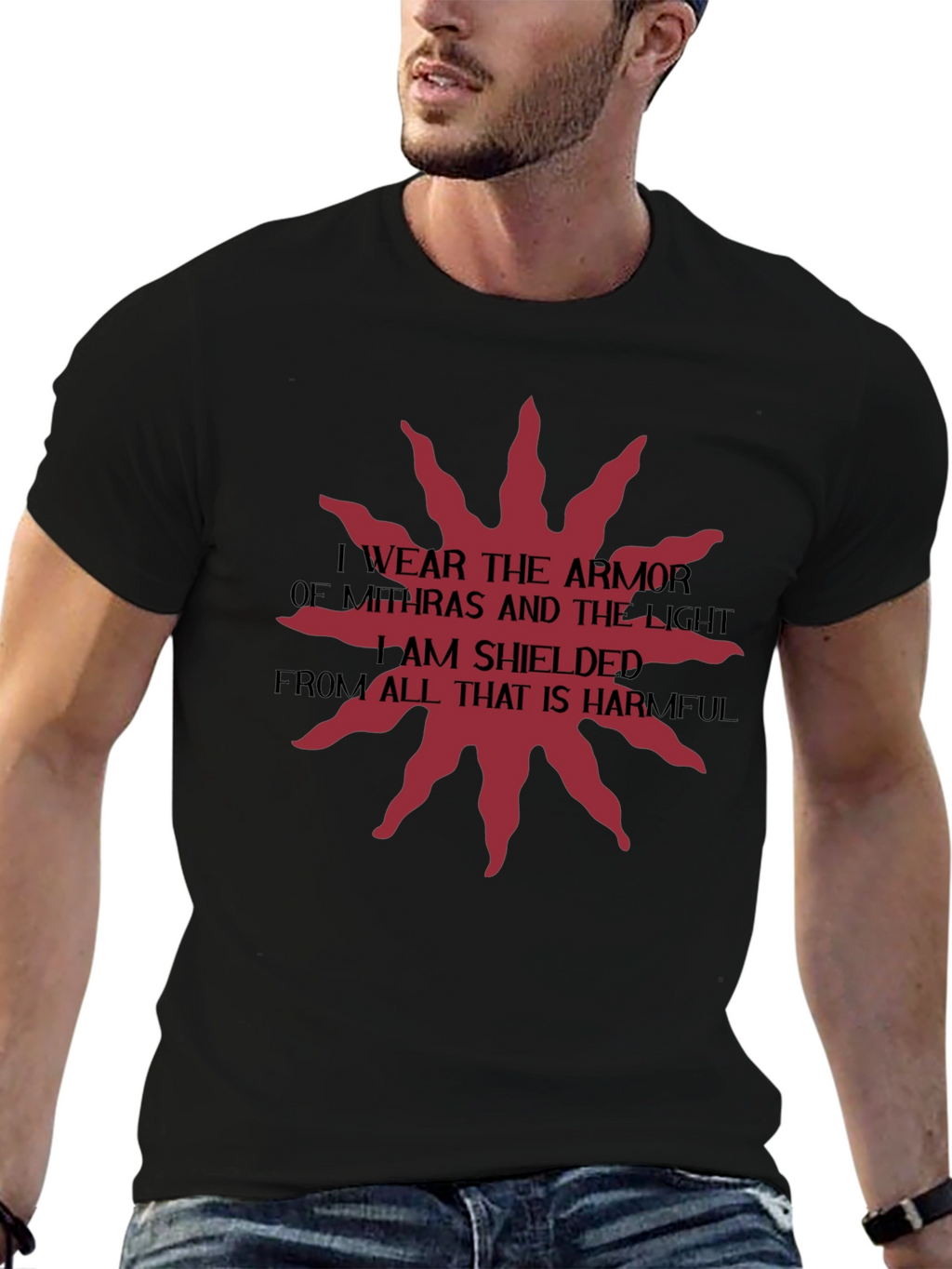 Mithras Armor Shielded T-Shirt Dark Souls Inspired