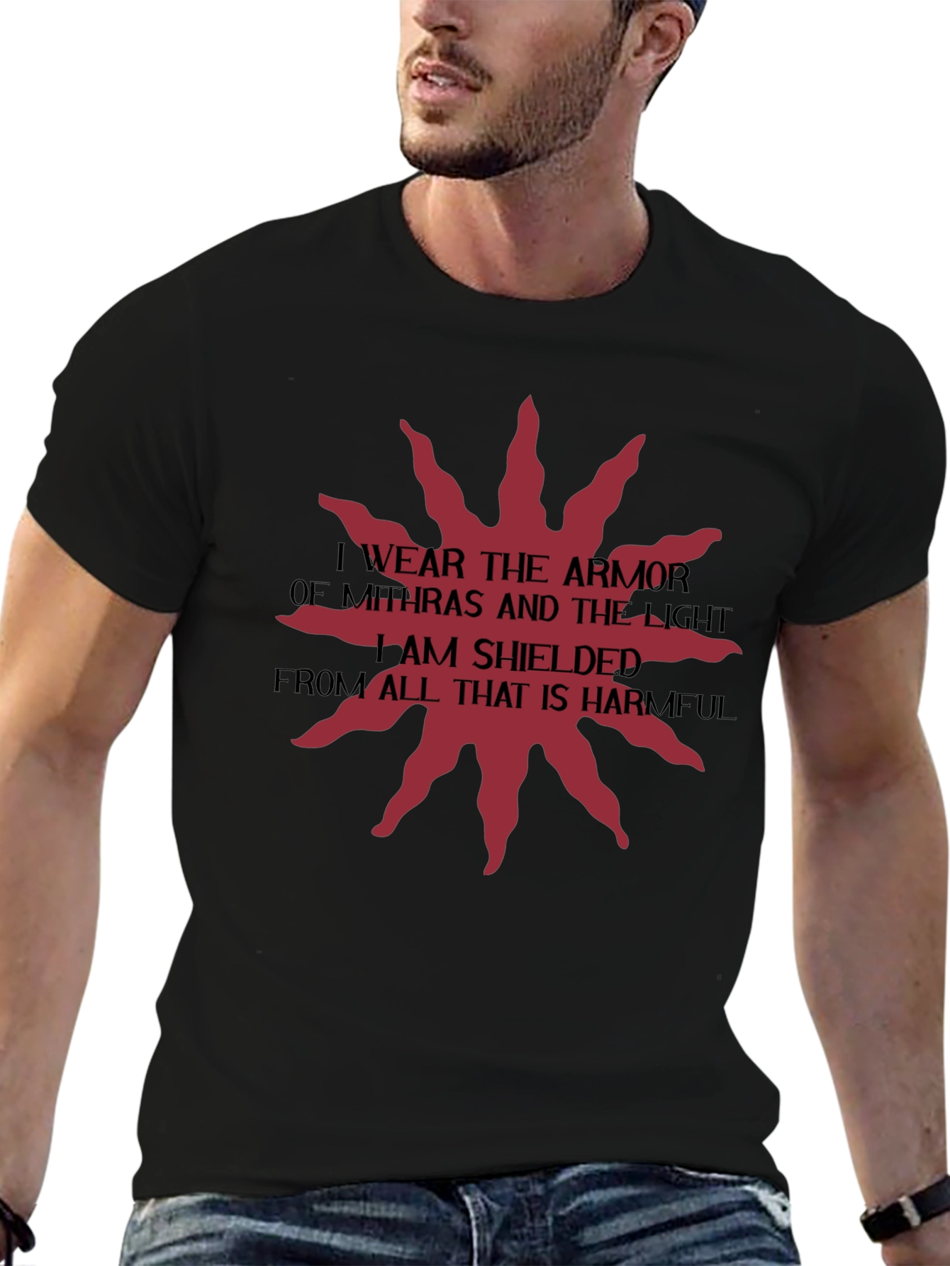 Mithras Armor Shielded T-Shirt Dark Souls Inspired