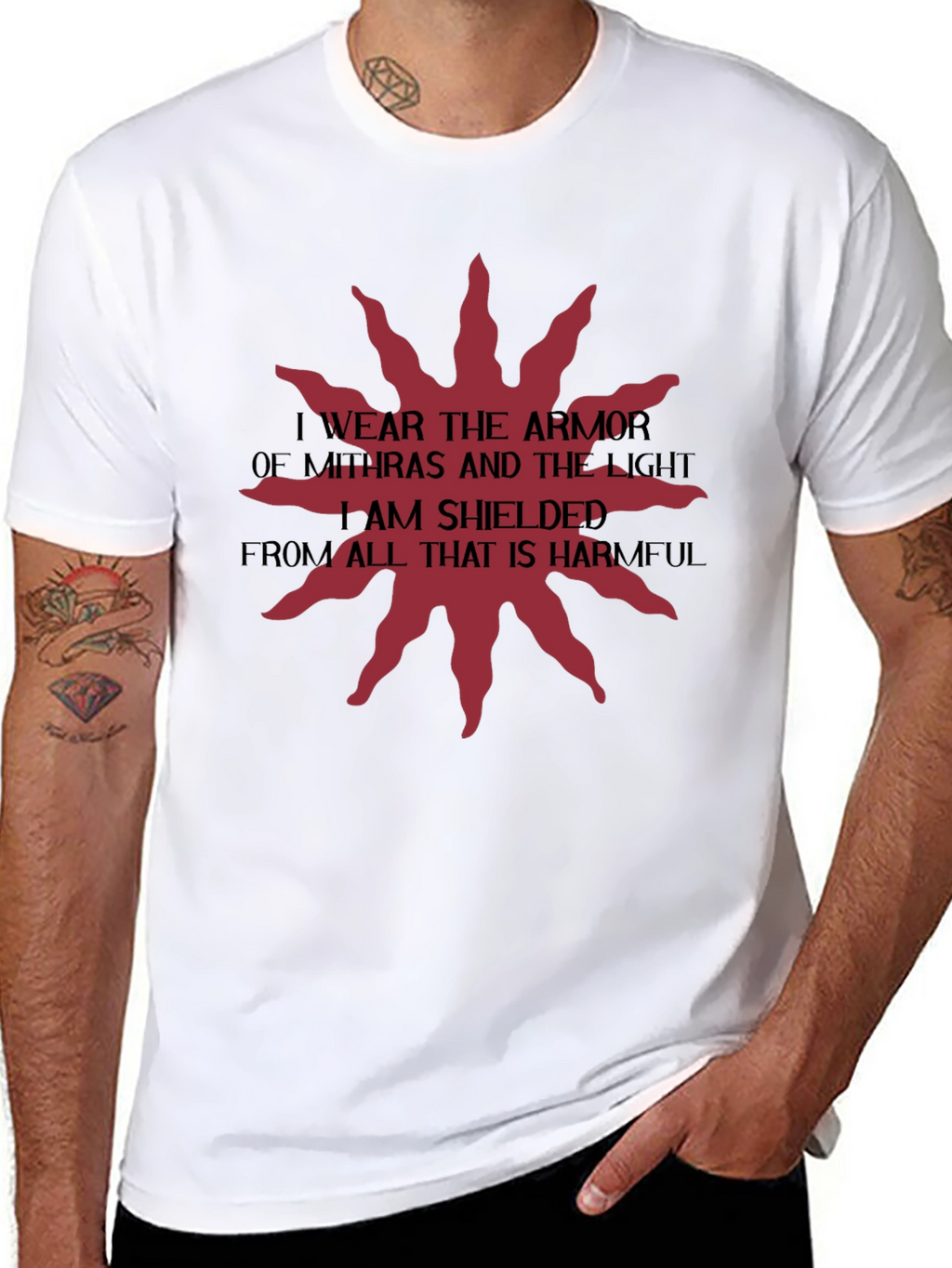 Mithras Armor Shielded T-Shirt Dark Souls Inspired