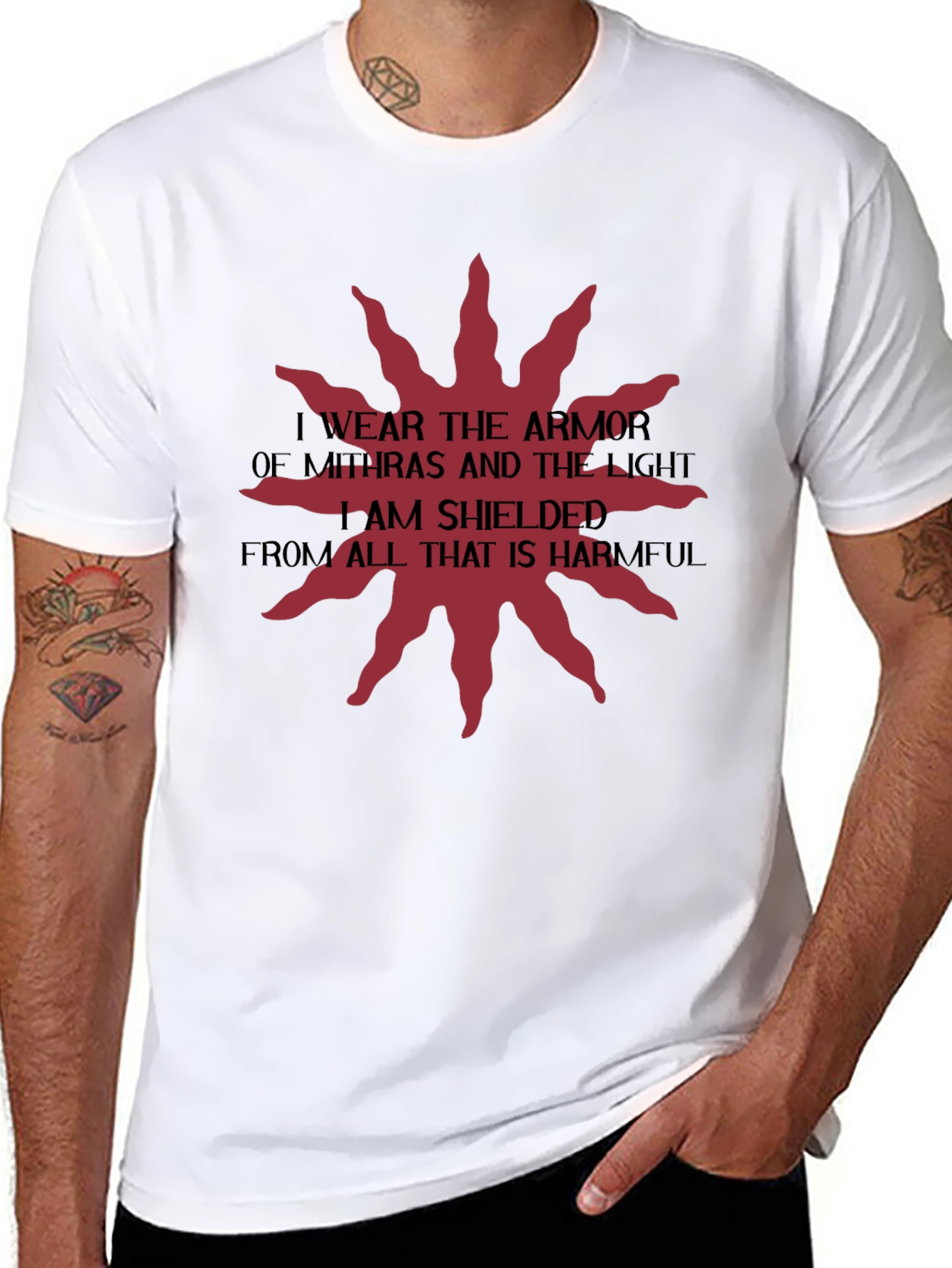 Mithras Armor Shielded T-Shirt Dark Souls Inspired