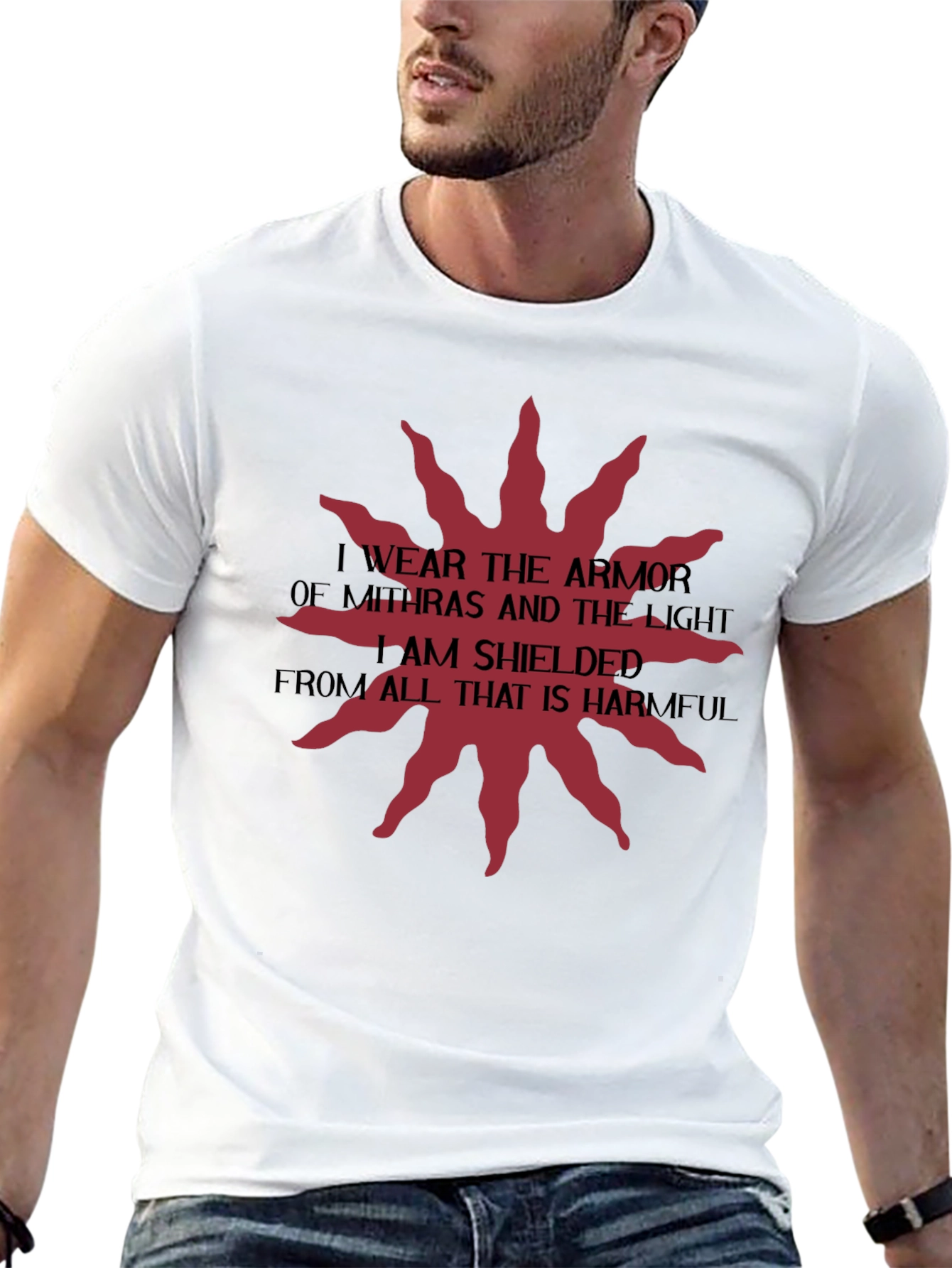 Mithras Armor Shielded T-Shirt Dark Souls Inspired