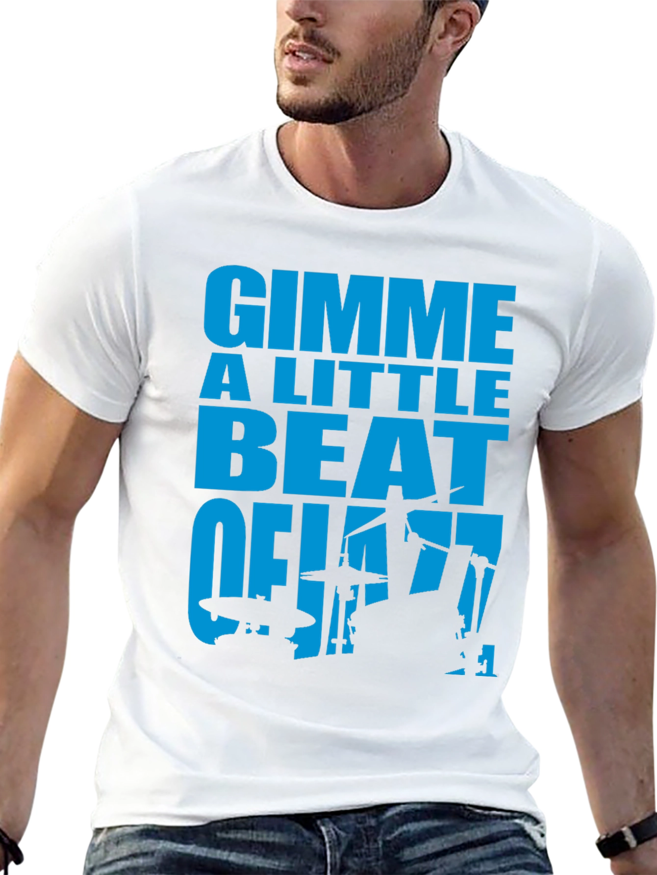 Gimme A Little Beat of Jazz Graphic T-Shirt