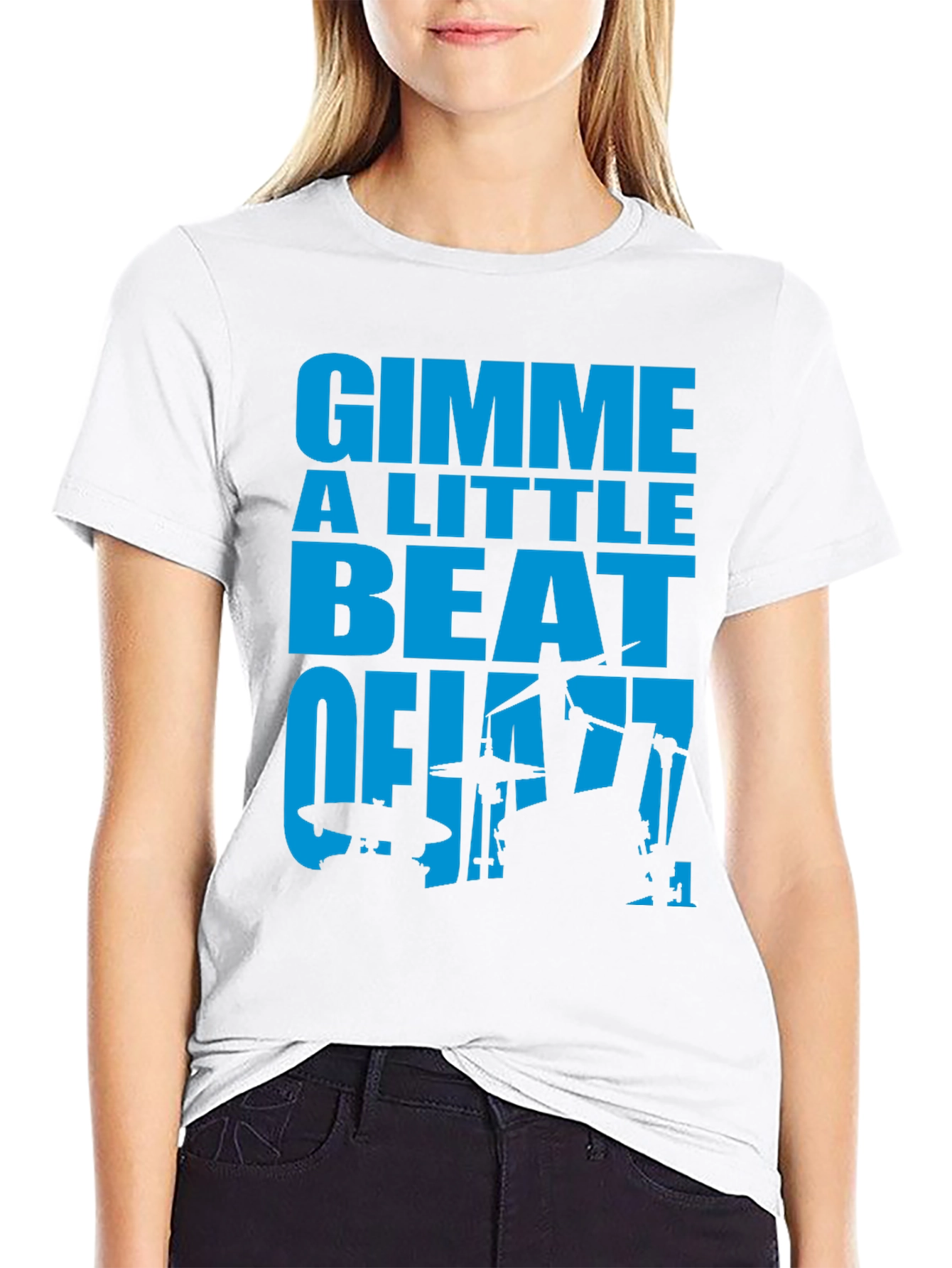 Gimme A Little Beat of Jazz Graphic T-Shirt